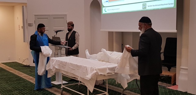 Janazah kurs - Søndre Nordstrand Muslimske Senter - Muslimsk Begravelsesbyrå