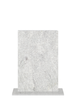 148-40x60 Hvit Gneis, Muslimsk Begravelsesbyrå gravstein